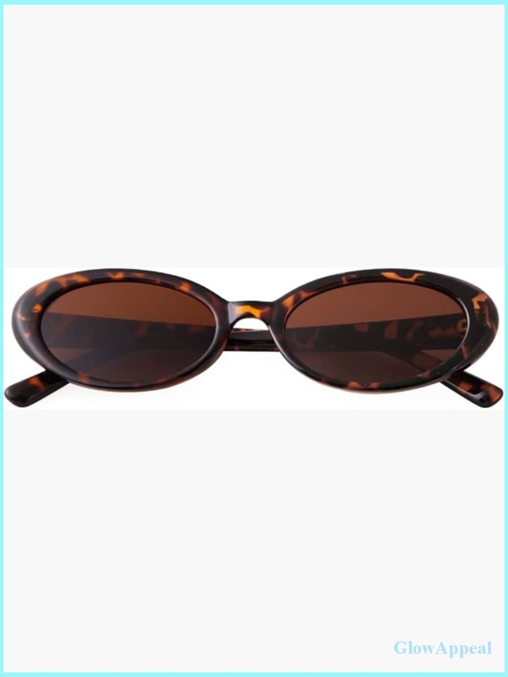 Retro 90s Small Oval Sunglasses UV400 Ultra Lightweight